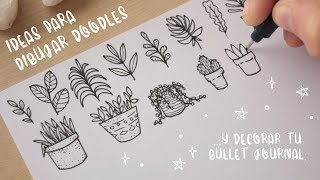 Bullet Journal 50+ Doodle Ideas