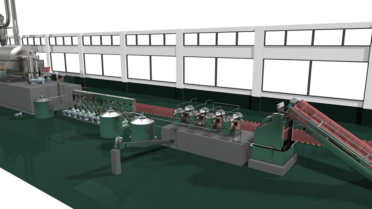 Automatic complete cassava starch processing plant tapioca starch production line machines