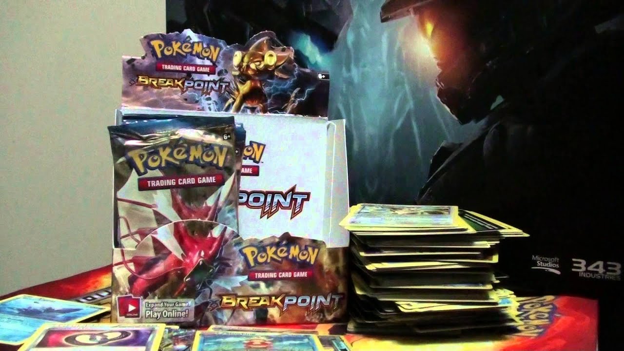 Pokemon XY BreakPoint Booster Box Opening!