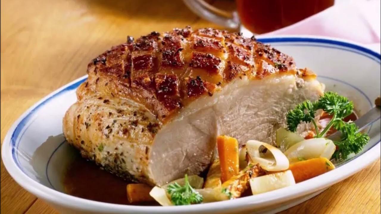 Roasted Pork Shoulder,German Dishes, German Food, Schweinebraten, Roasted Pork Shoulder YouTube