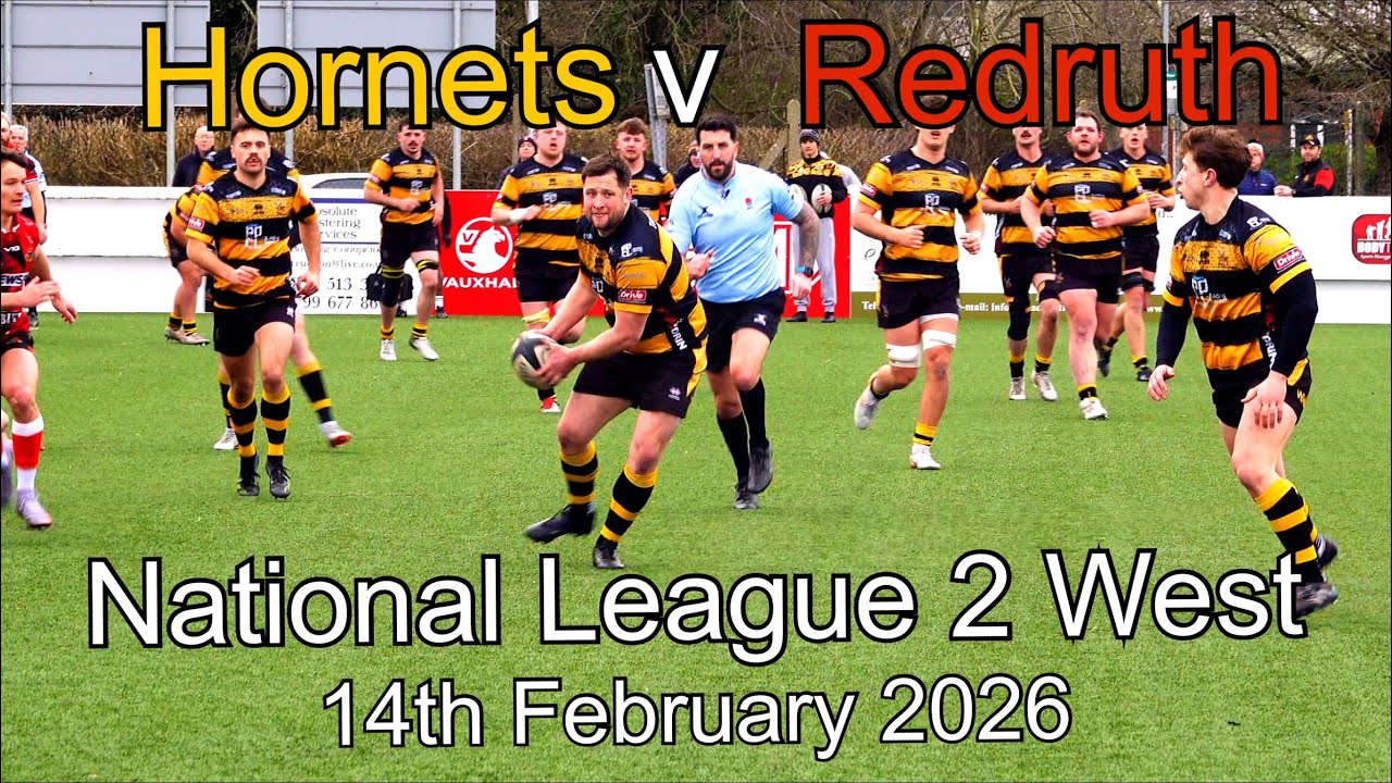 Hornets RFC v Redruth RFC 14th February 2026