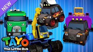 We Got You Bad Cars! | Strong Heavy Vehicles Song | Bad Car Song | Tayo the Little Bus screenshot 4