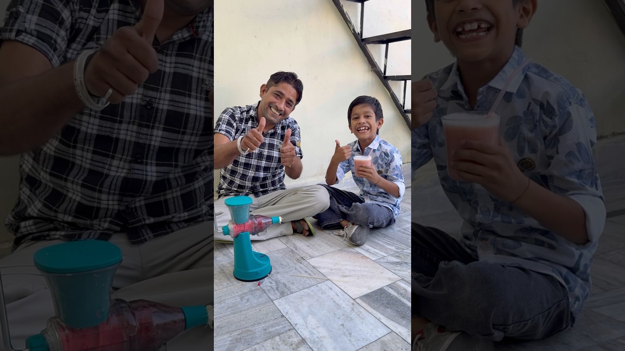 Papa Ne Krish Ko Juice Pilaya ♥️😍||Amit Actor shorts 