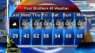 NCTV45′s NewsWatch NewsBrief Four Brothers 45 Weather Wednesday November 1 2017