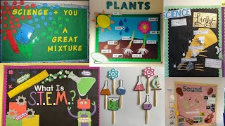 Science lab decoration ideas for School/Science bulletin board design/Science classroom decoration screenshot 5