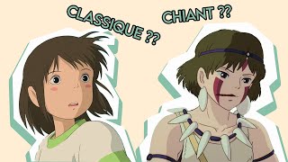 Quels films GHIBLI ne sont pas NUL ? (Review et TierList)