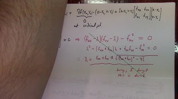 Advanced Calculus: multivariate critical pt. analysis, 9-18-17, part 5