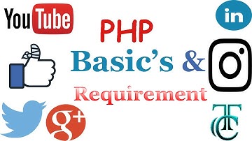 php basic syntax and requirement
