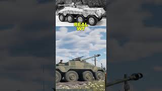 Sd Kfz 234 4 click bait between reality and in-game WT #warthunder #military