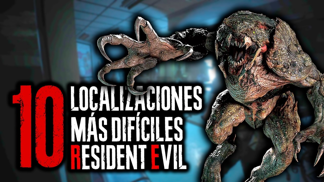 10 LOCALIZACIONES MÁS DIFÍCILES DE LA SAGA RESIDENT EVIL - YouTube