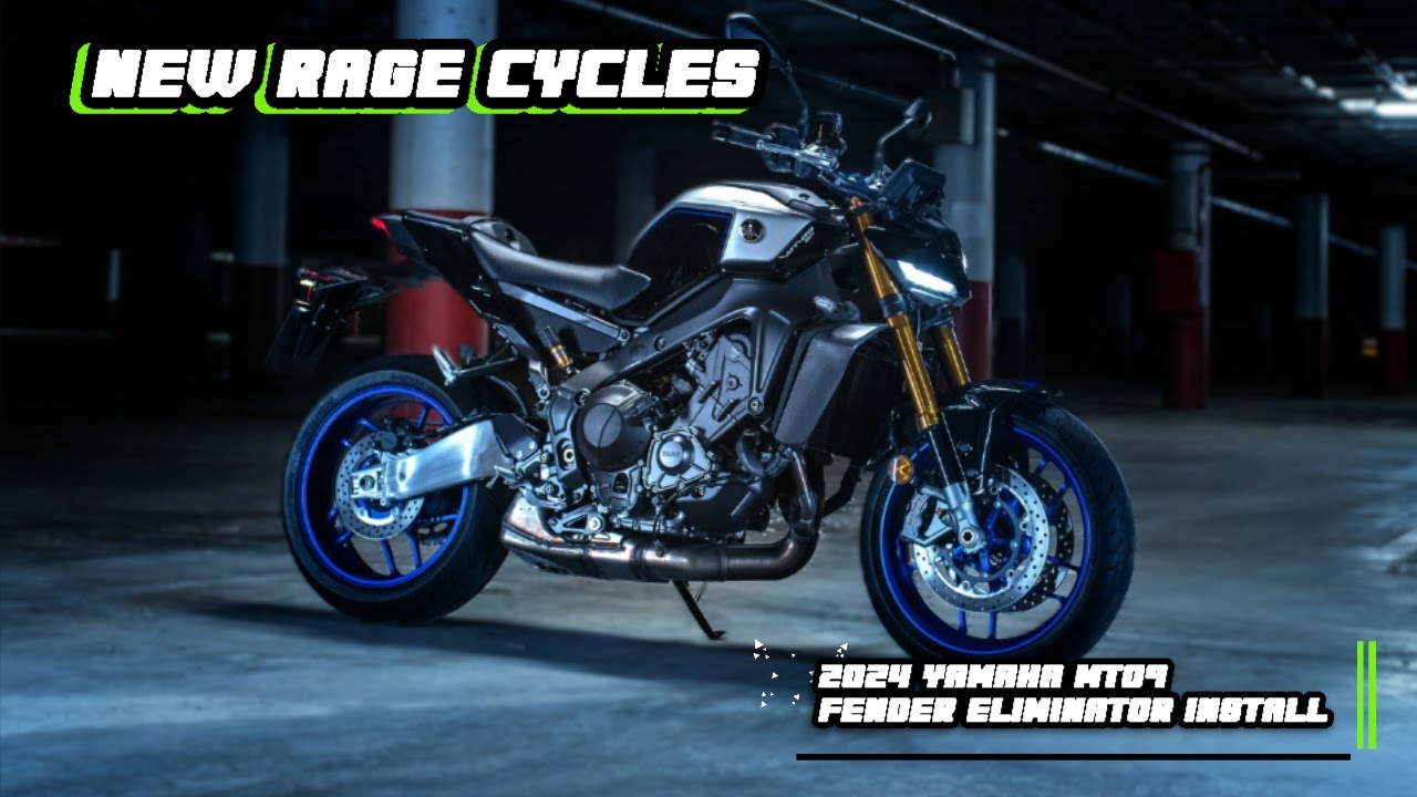 Yamaha MT-09 Inc SP Tail Tidy. PLUG & PLAY 2024-2025 MT09 Fender Eliminator