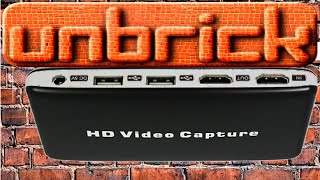 Unbrick hdmi video capture box and u-boot access