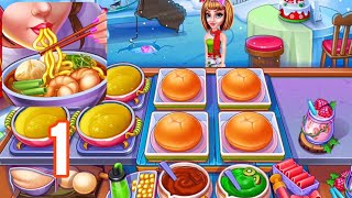 Christmas Fever Cooking Games - Part 1 - Gameplay Walkthrough - Doughnut Level 1-10 (iOS,Android) screenshot 1