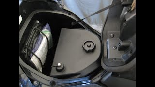 2020 Honda NC750 DCT CG Motorparts Aux Fuel Tank Install.