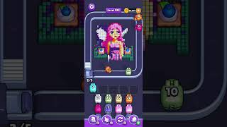 Angel puzzle 👼✨ #pixelflow #level593 #puzzle #gaming Subscribe for more levels!