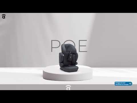 Silla De Auto I Size Poe Fix Gris 