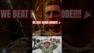 I BEAT HONOR MODE IN BALDURS GATE 3!!!