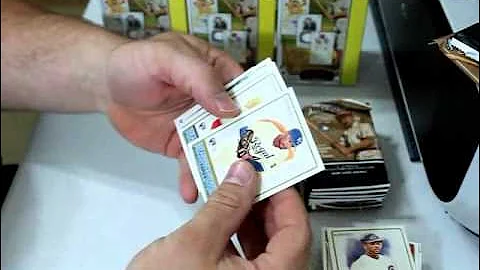 2011 Allen & Ginter 3 Blaster Box Break 8-14-11 Benham Baseball Cards