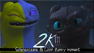 HTTYD/ Loon observes that there are over 2000 subscribers on the channel (funny moment)