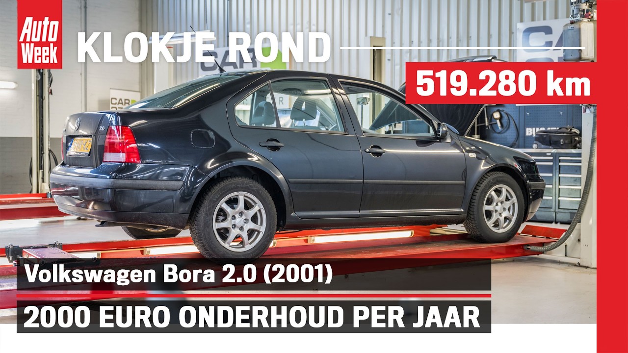Volkswagen Bora 2.0 – 2001 – 519.280 km - Klokje rond