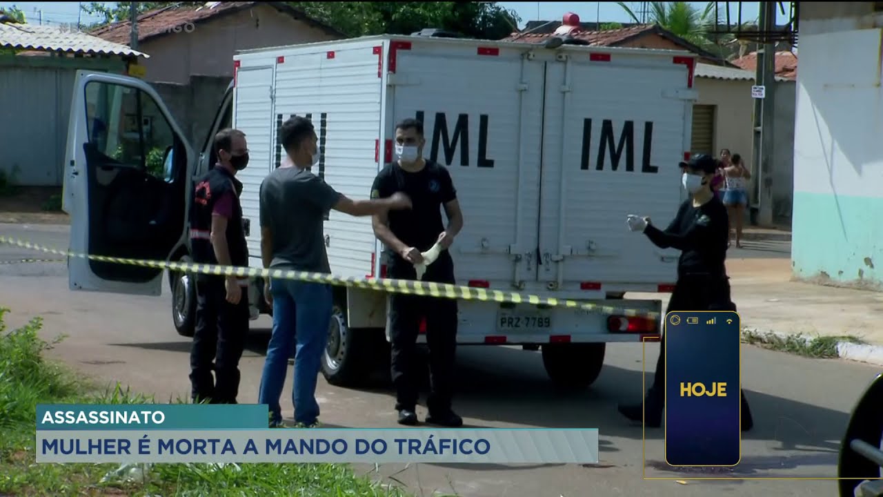 MURDER: WOMAN IS KILLED ON DRUG TRAFFICKING ORDER - YouTube