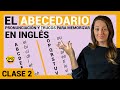 El abecedario en ingls pronunciacin fcil y rpido  2 clase