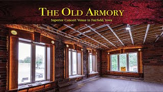 The Old Armory | Superior Concert Venue in Fairfield, Iowa
