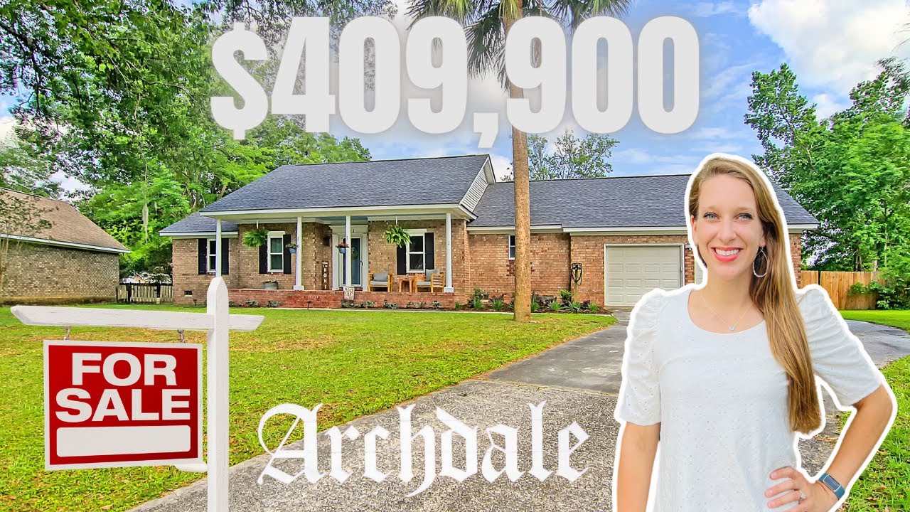 Stunning 409,900 Home For Sale in North Charleston Archdale Community YouTube