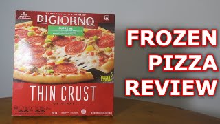 Digiorno Thin Crust Supreme Frozen Pizza Review