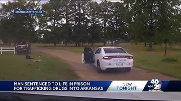 High-speed chase in Arkansas leads to life sentence for Florida man