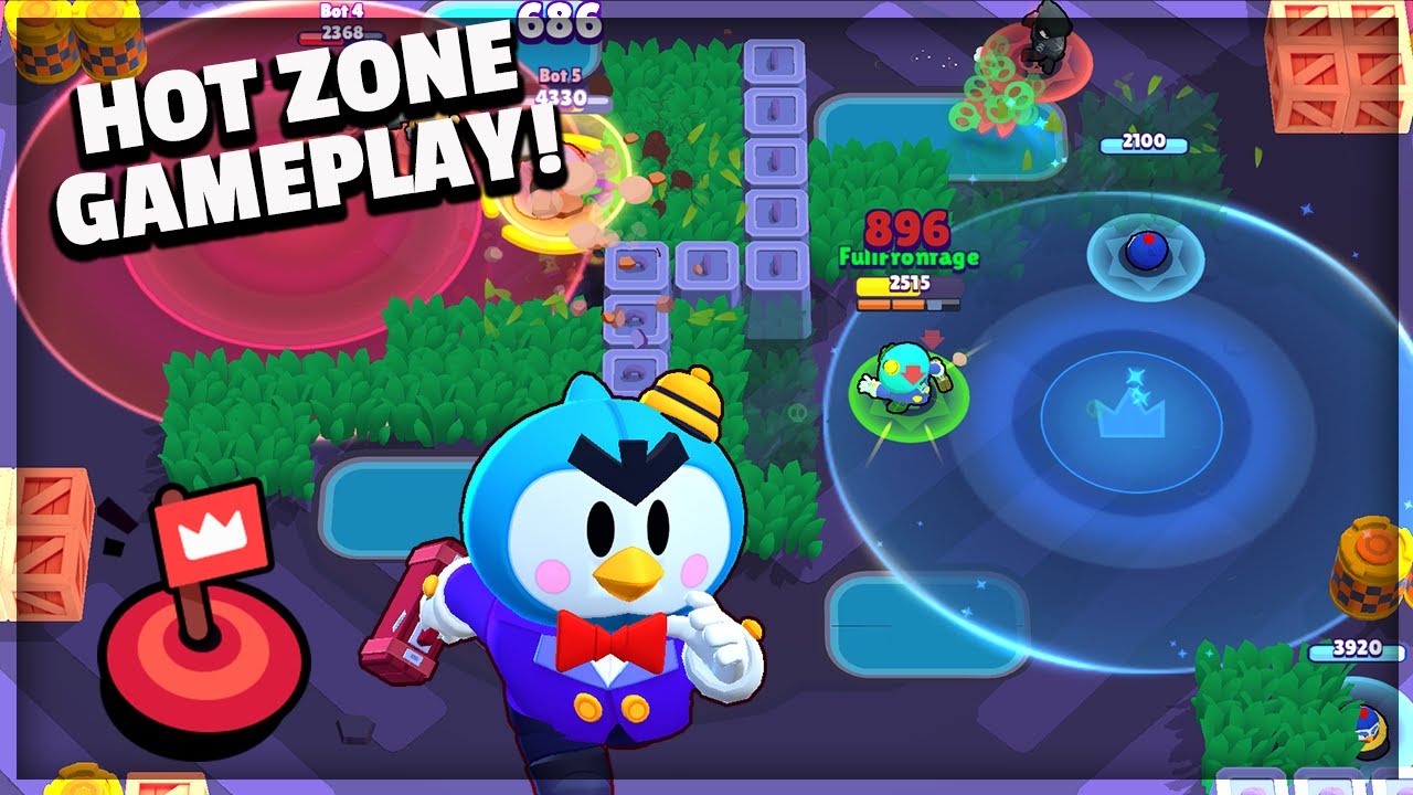 Brawl Stars | NEW GAME MODE HOT ZONE GAMEPLAY!! | JANUARY ...