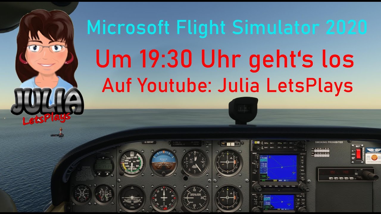 Live Rundflug mit der Cessna 172 Skyhawk - Microsoft Flight Simulator ...