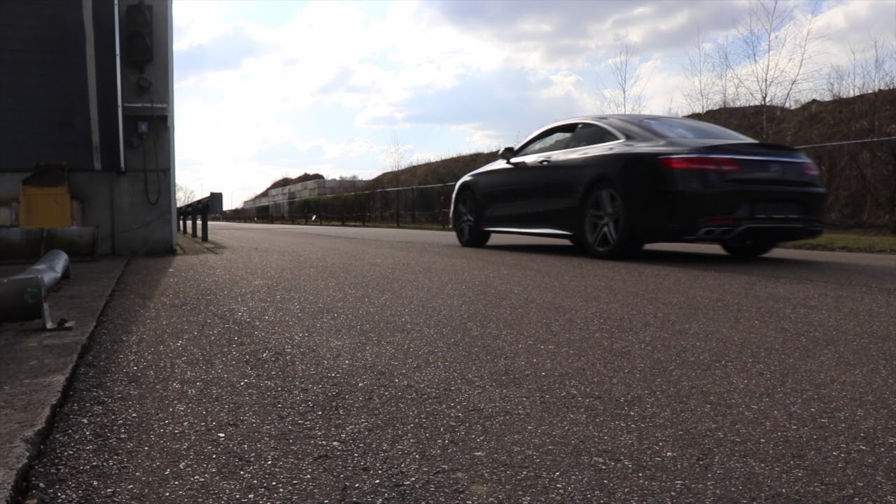 louder than life Mercedes S63 AMG Loud Exault exhaust !!