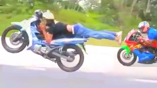 Download Highway To Hell Moped Superman Race - Kawasaki Ninja Vs Lc135 Vs 125 Catalyzer Y Video MP3 Highway To Hell Moped Superman Race - Kawasaki Ninja Vs Lc135 Vs 125 Catalyzer Y