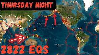 Close to 3000 Earthquakes Flores Indonesia.. Alaska Aleutian Trench swarming. Thursday Night.