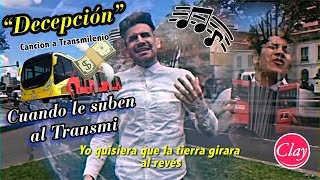 Obsesión (PARODIA) Vallenato | DECEPCIÓN xq subió Transmilenio, Jonatan Clay con Acordeón del Brayan