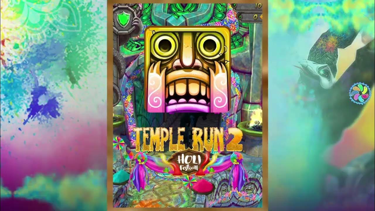 Temple Run 2 Holi Festival [New Record] Poki.com [4k] 