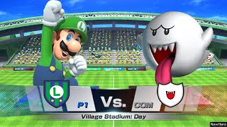 Mario Sports Superstars - Team Luigi Vs. Team Boo