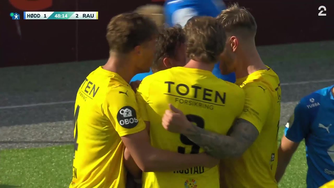 Hødd 2 - 4 Raufoss - Høydepunkter