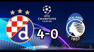 DINAMO ZAGREB vs ATALANTA 4-0 1. KOLO LP Svi Golovi/All Goals HRT 2 (VIKI IVANOVIĆ, IGOR CVITANOVIĆ)