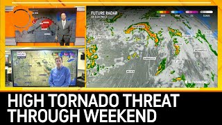 High Tornado Threat Through the Weekend