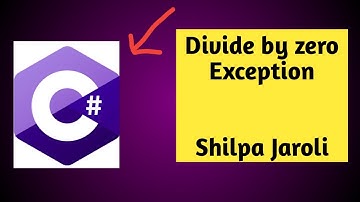 Divide by zero exception in C# Programming