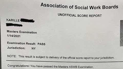 How I Passed LMSW Exam on 1st Try!