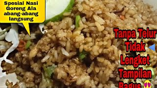 Tutorial!!!  Cara Membuat Nasi Goreng Tanpa Telur tapi tetap enaaaakkk!!