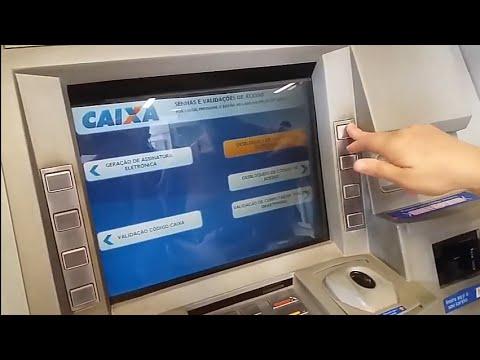 Vídeo: Como Obter Uma Senha Em Um Caixa Eletrônico