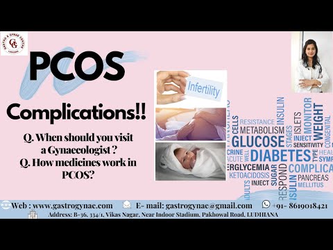 Complications in PCOS: Overview & Solution।When to visit doctor?पीसीओडी जटिलता तथा चिकित्सक परामर्श।