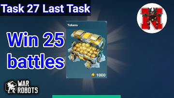 How to complete winter task 27 || how to complete task27 War Robots Christmas event task Last Task