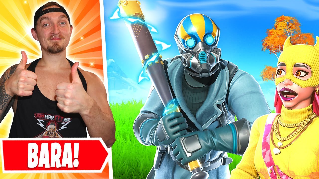 FÅR BARA ANVÄNDA BASEBOLLTRÄ I FORTNITE