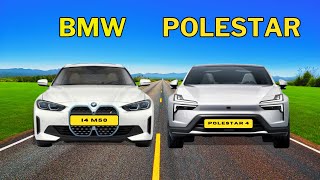 BMW i4 M50 vs. Polestar 4 Long Range Dual Motor  (2024) | Which is better?