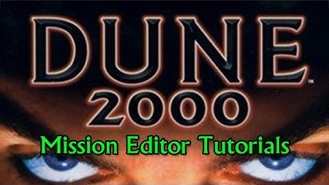 Dune2000 Mission Editor Tutorial 6 - Reveal Map